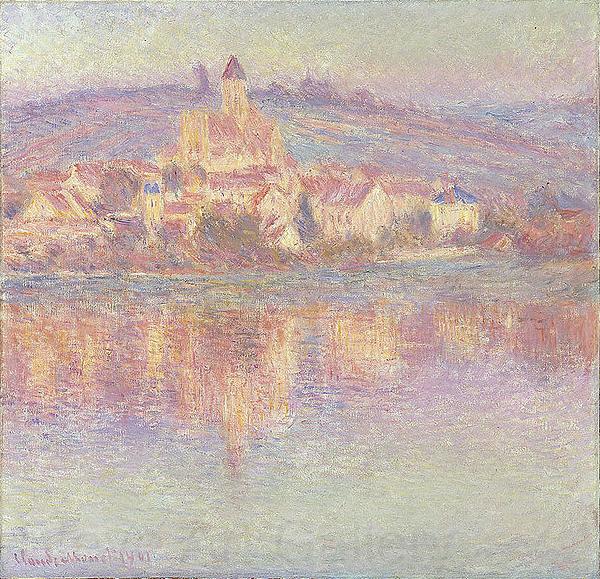 Claude Monet Vetheuil Norge oil painting art